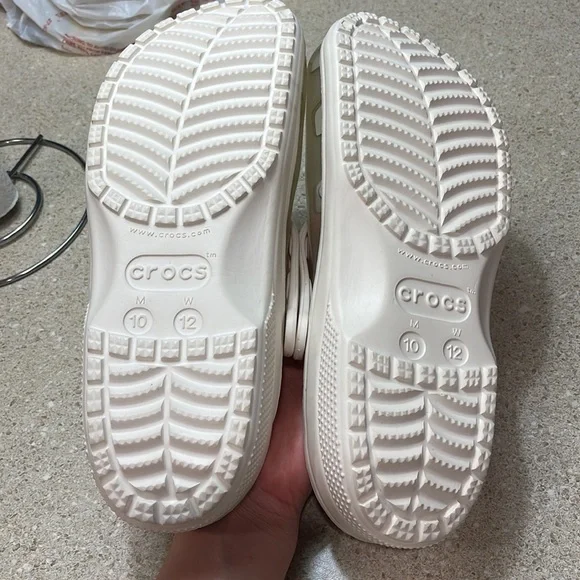 White translucent crocs - Picture 3 of 3